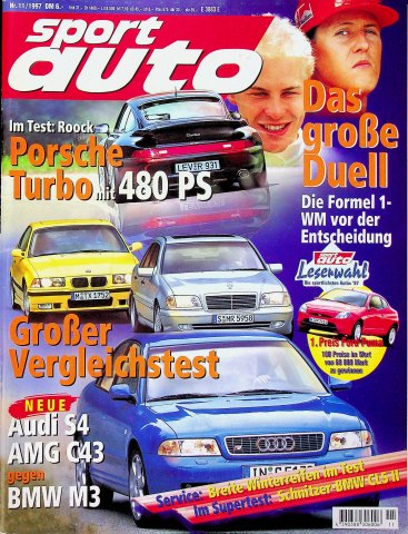 Deckblatt Sport Auto (11/1997)